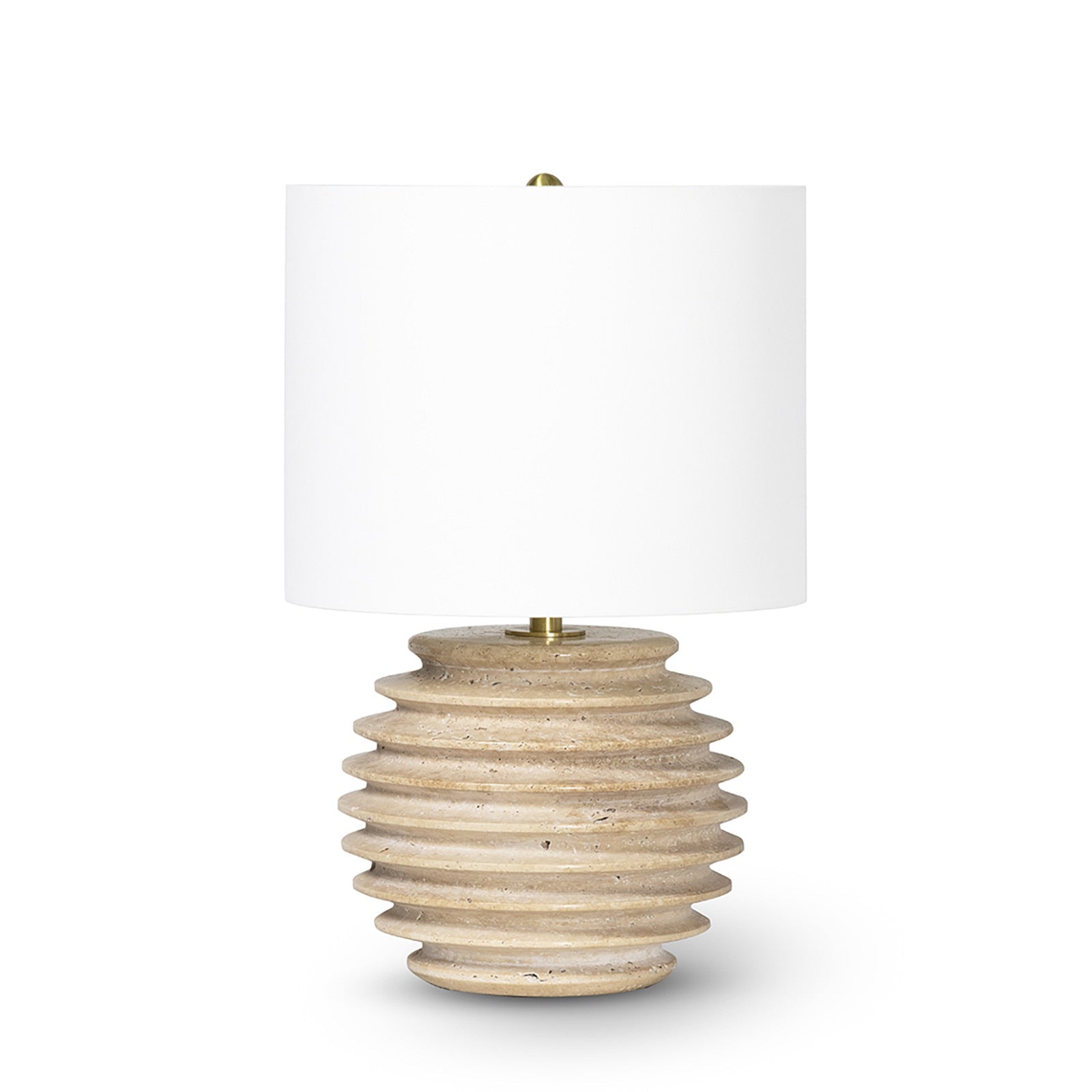 Thea Travertine Mini Lamp