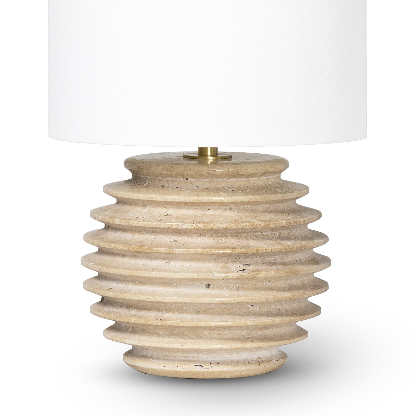 Thea Travertine Mini Lamp