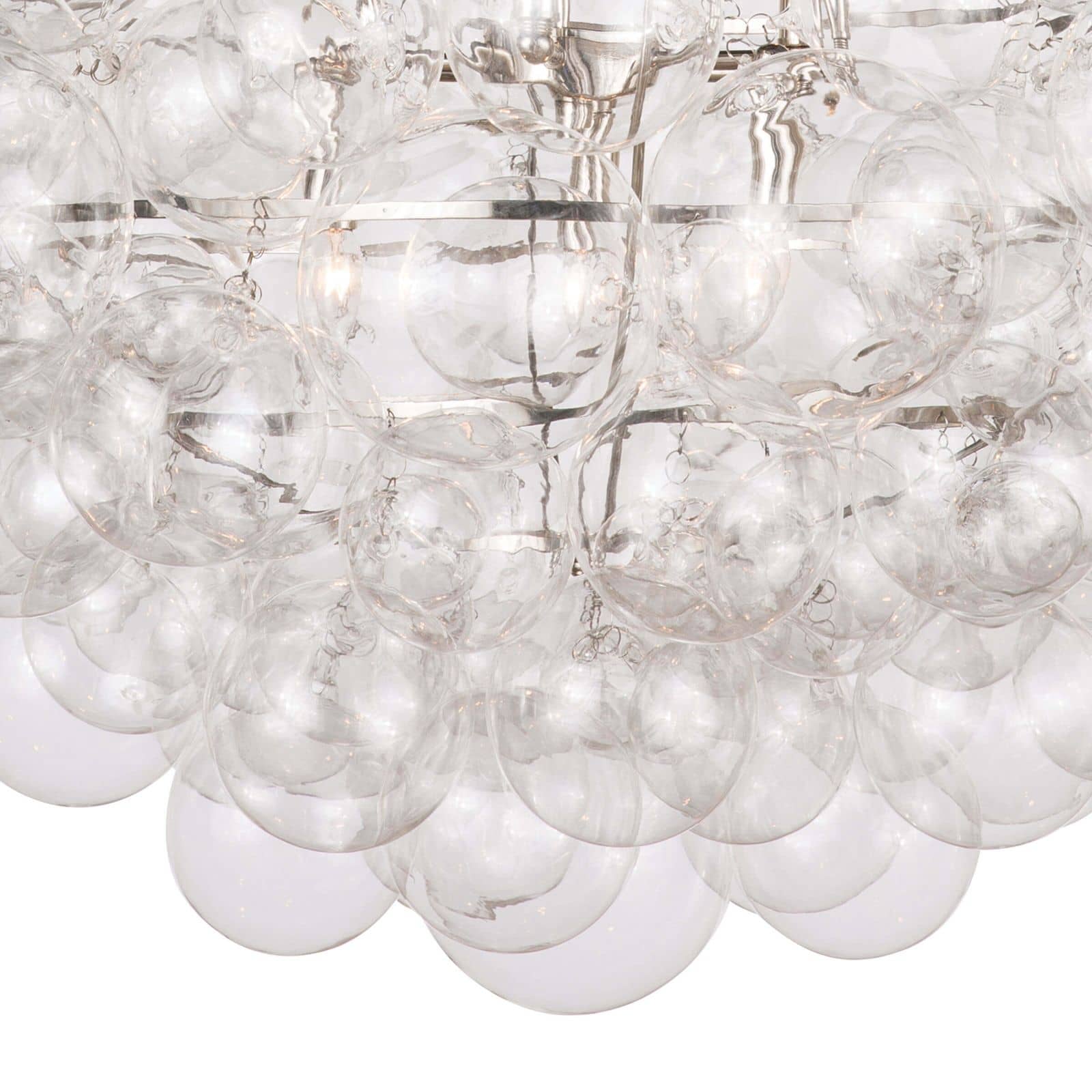 Nimbus Glass Chandelier (Clear)