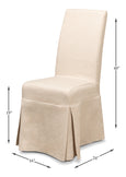 Draped Side Chair