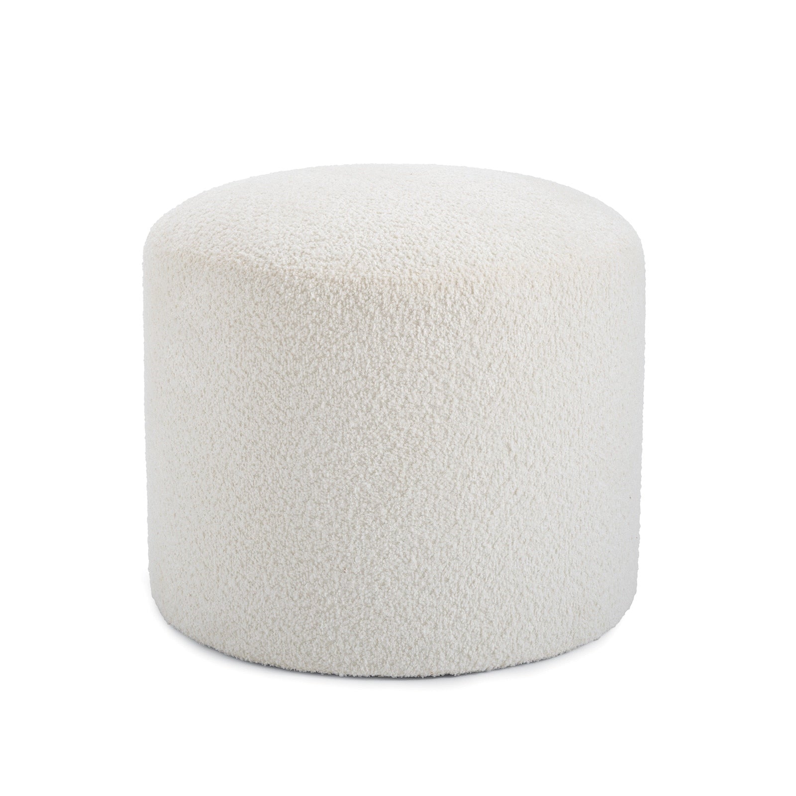 ottomans, round ottomans, white ottoman