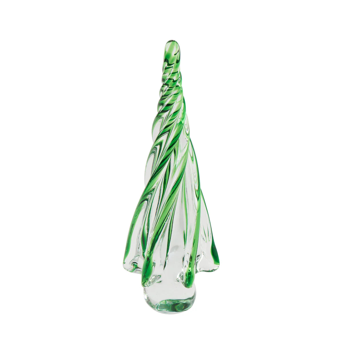 Holiday Glass Tree, Green/Clear