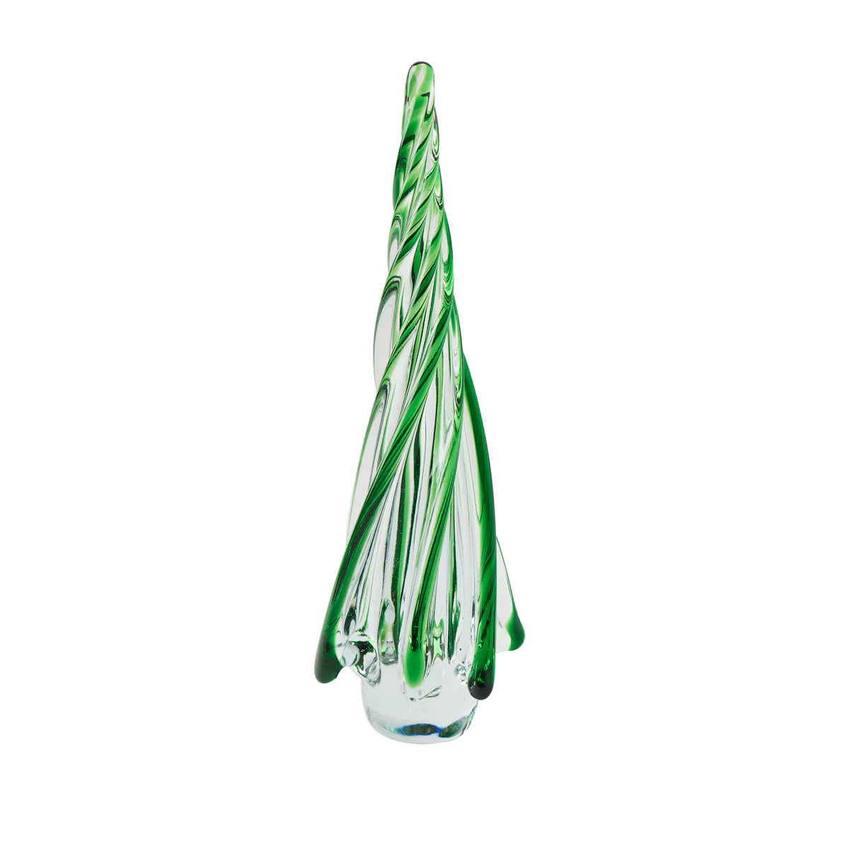 Holiday Glass Tree, Green/Clear