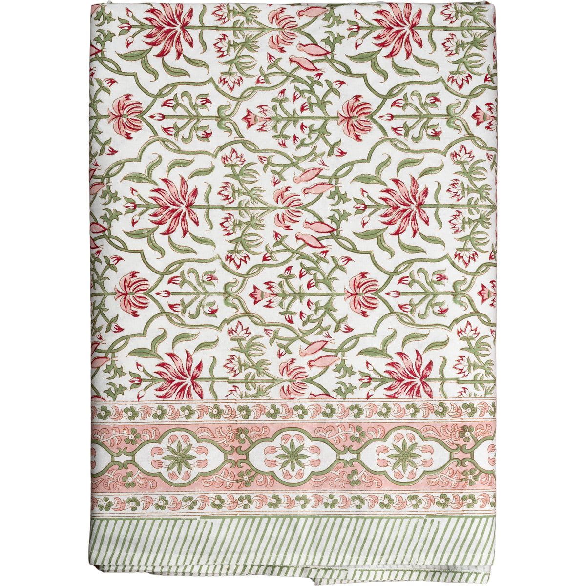 Cabana Tablecloth, Le Jardin, floral tablecloth, table decor