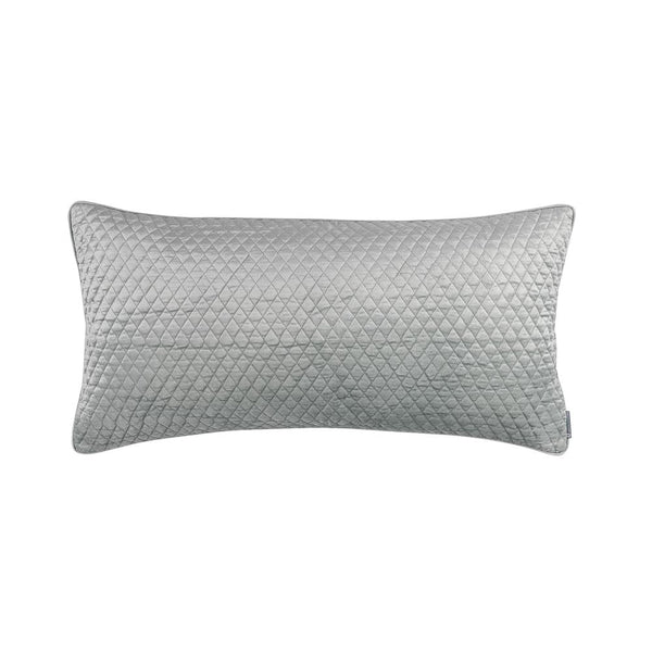 Valentina Quilted Lg Rectangle Pillow Aquamarine