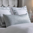 Valentina Quilted Lg Rectangle Pillow Aquamarine