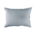 Meadow Luxe Euro Pillow Blue White