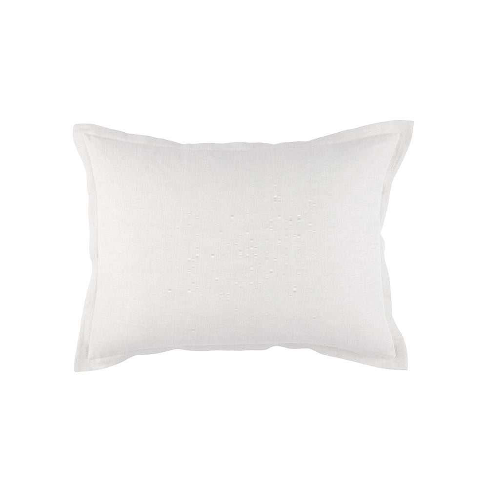 Rain Standard Pillow White