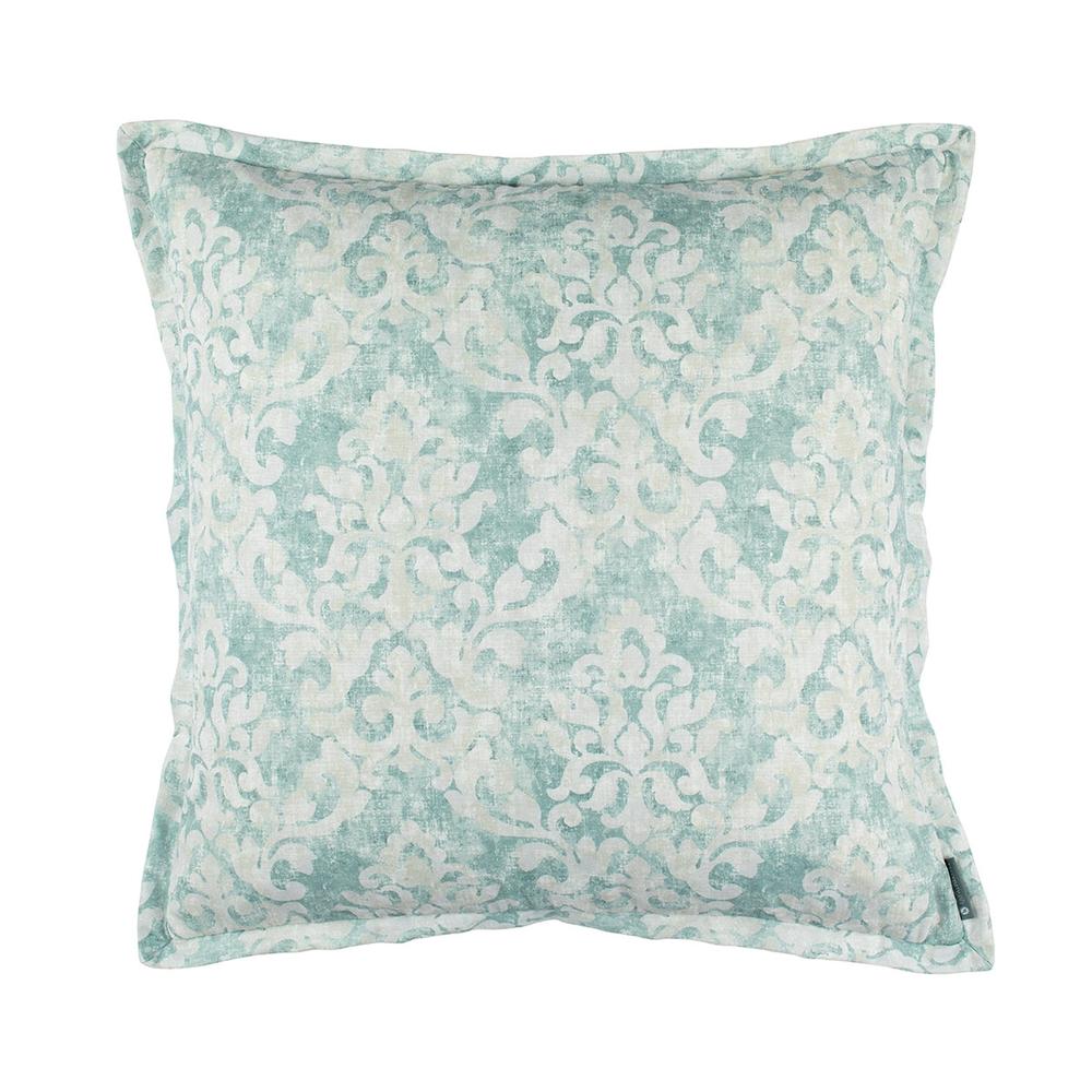 Milan Euro Pillow Spa Faded Damask Venetian Linen