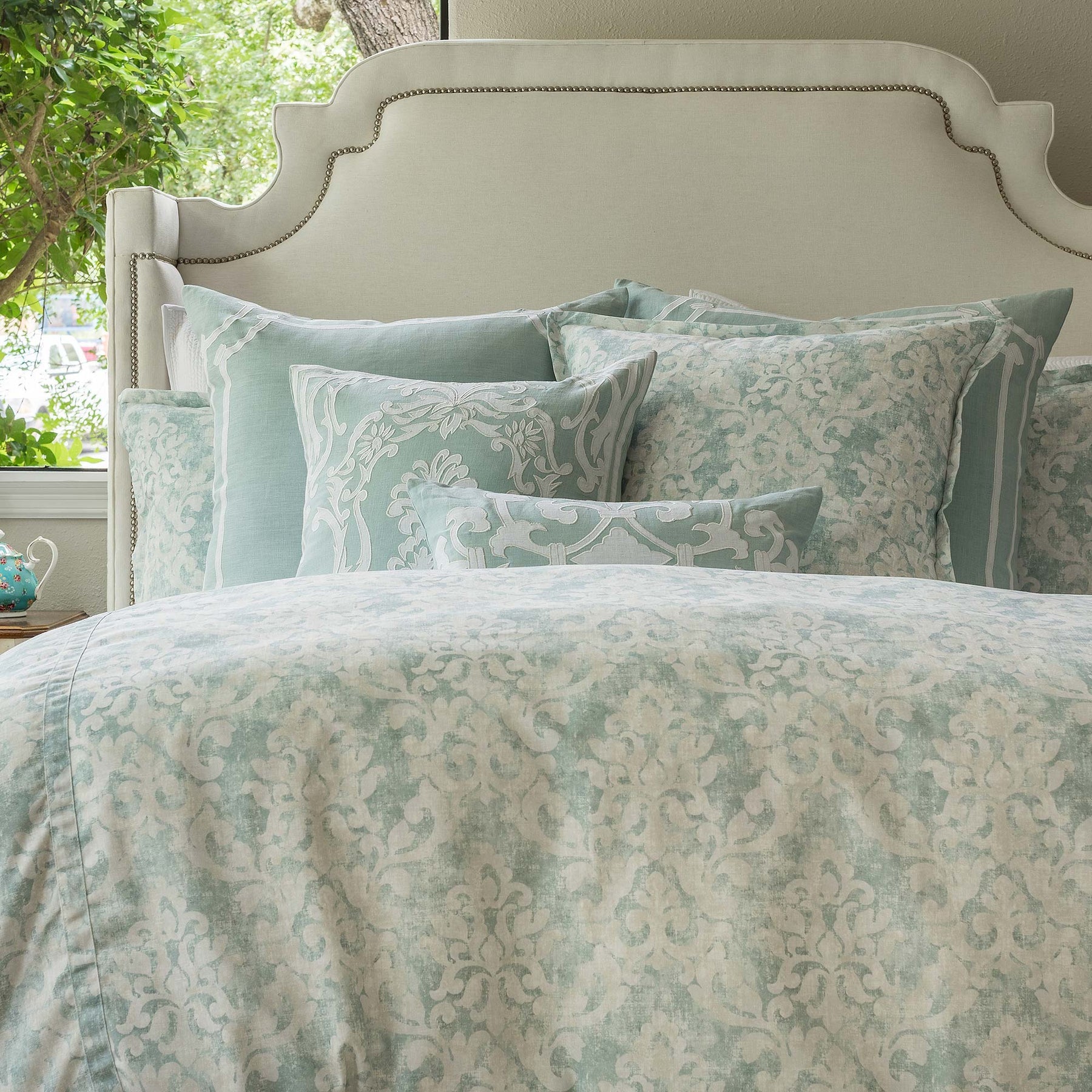 Milan duvet cover, luxury bedding, luxury linens