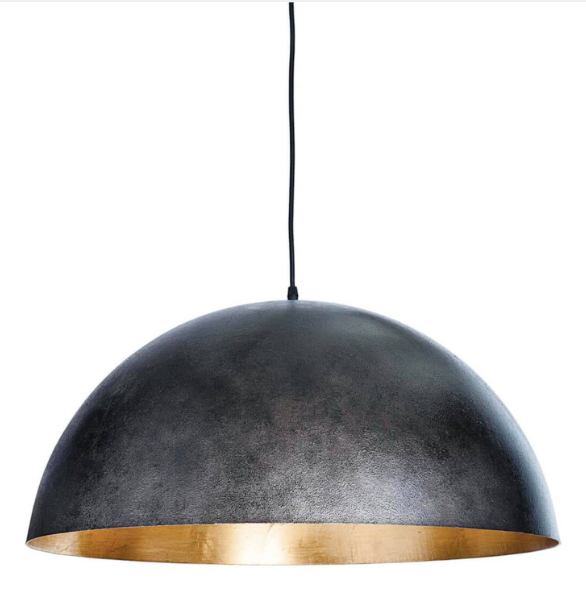 black pendant lighting