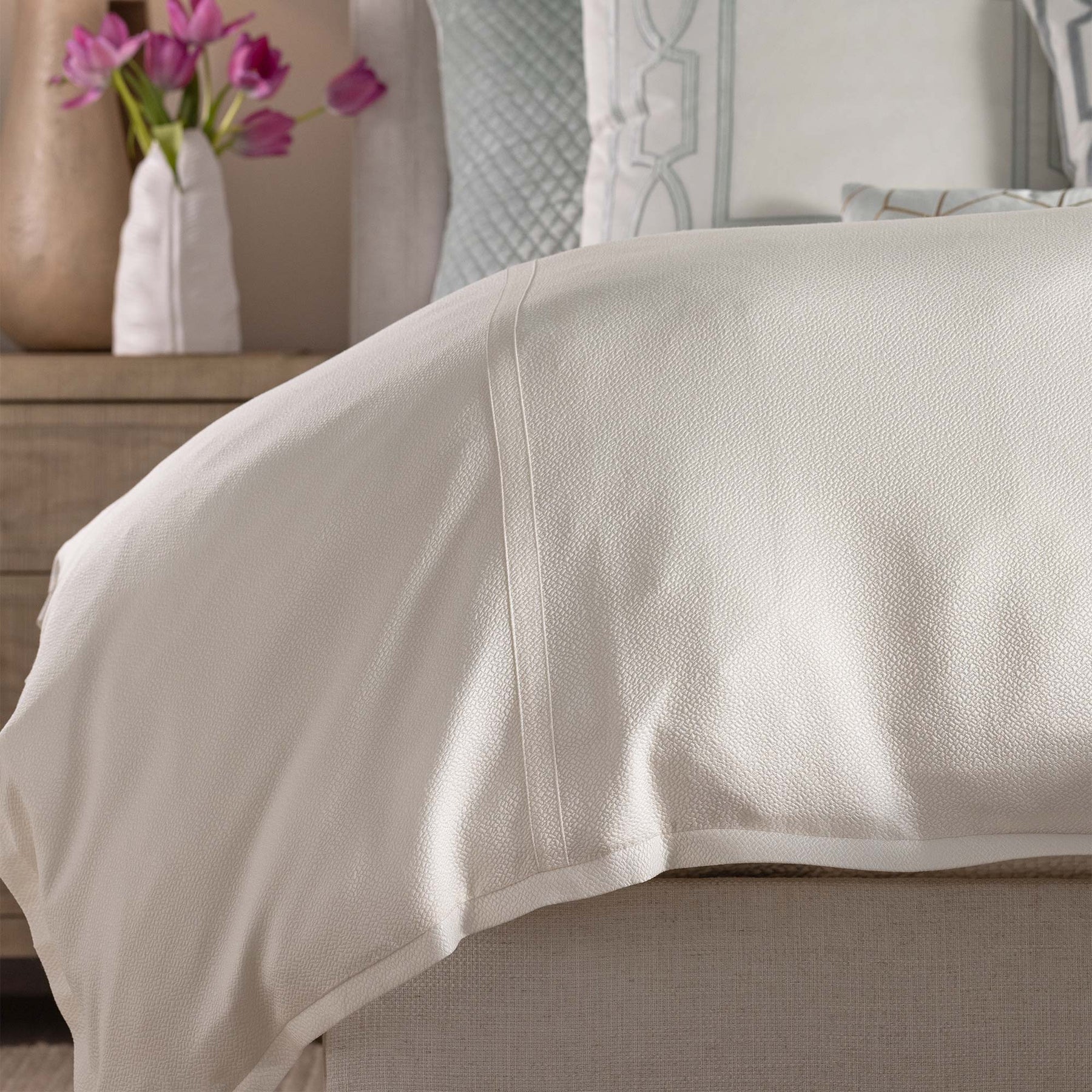 Gia Duvet Cover Cotton & Silk