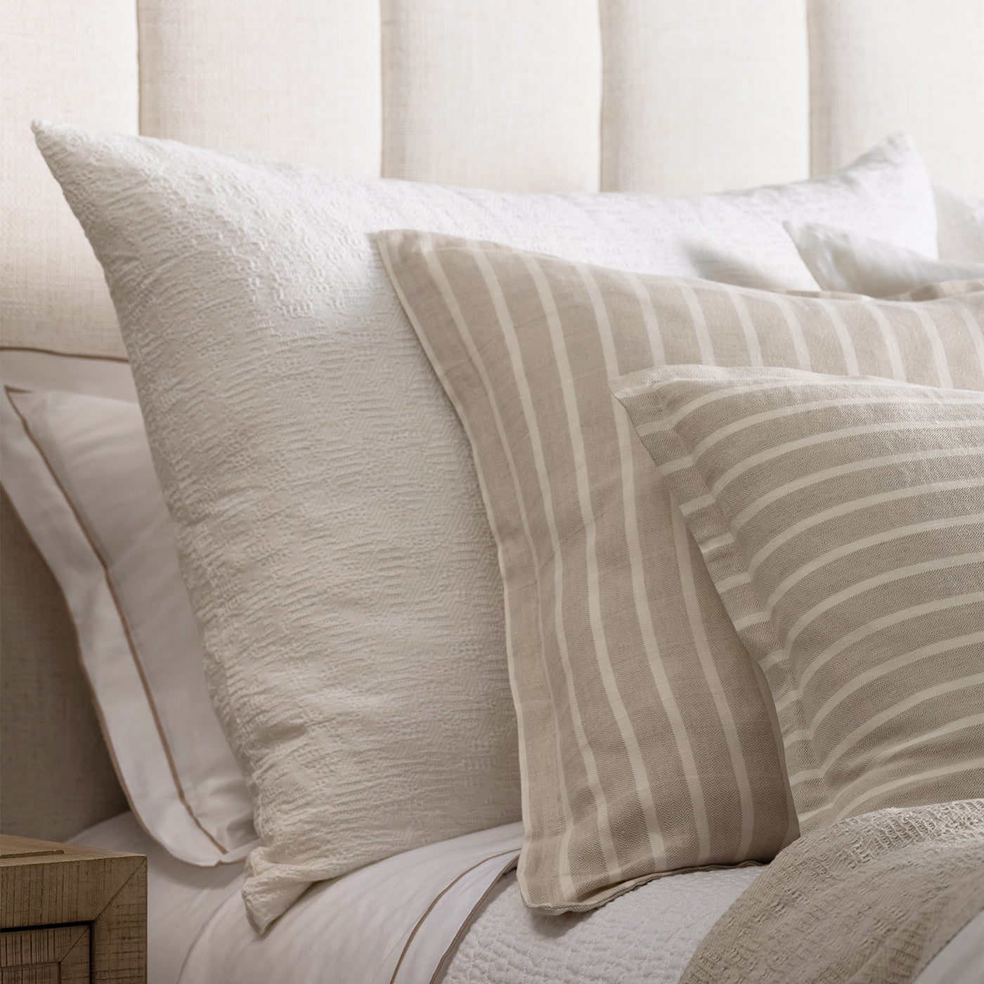 River Luxe Euro Pillow White