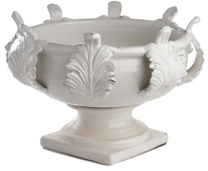 Vinci Centerpiece - Acanthus Leaf Embellishment