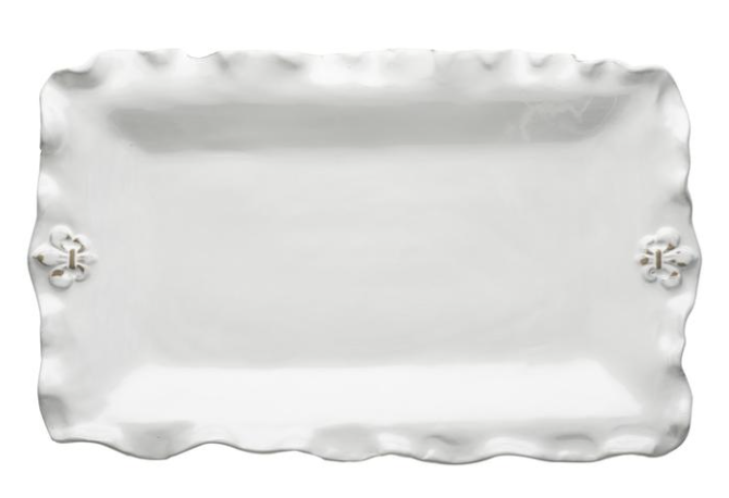 Fleur de Lis Platter - Square or Rectangle