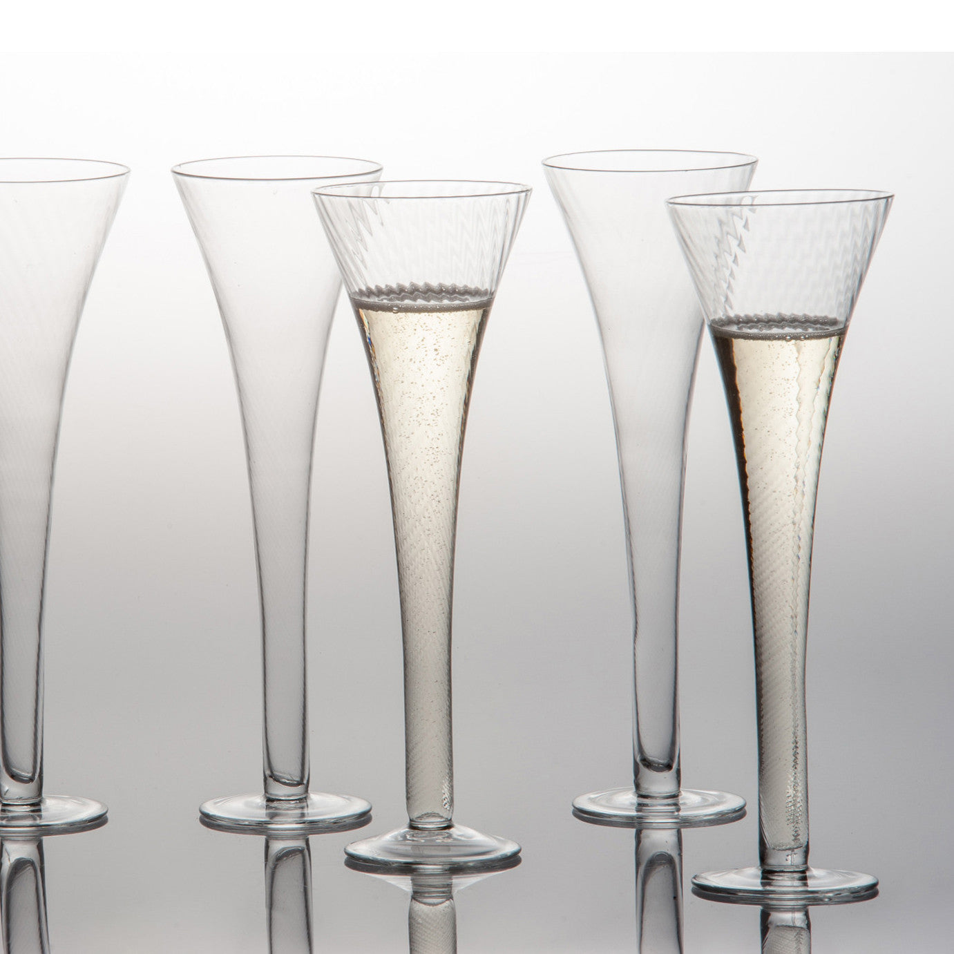 Optic Textured Flutes - Villa Decor Design & Style - 1